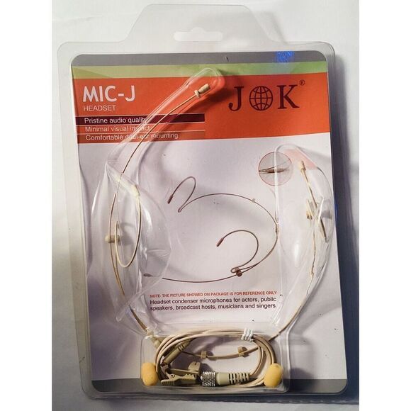 Professional Headset/Headworn Microphone JK MIC-J 071S Compatible with Sennhe... - Picture 4 of 4
